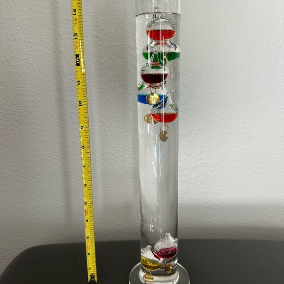 Colorful Glass Galileo Thermometer - Picture 2 of 4
